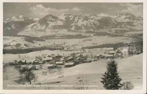 Schöllang mit Wannenkopf Panorama ngl 135.264