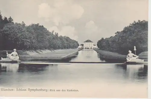 München Schloss Nymphenburg Blick von den Kaskaden ngl 212.226