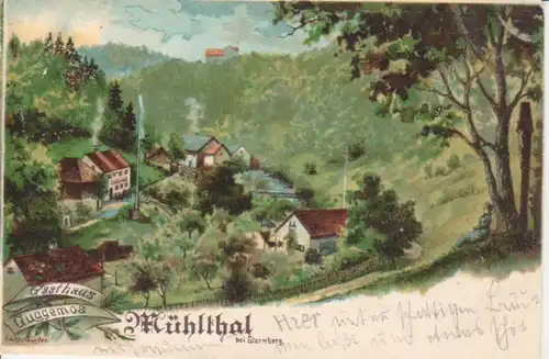 Mühlthal Gasthaus Guggemos gl1899 208.083