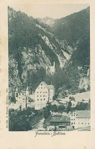Schloss Fernstein bei Nassereith in Tirol ngl 136.001