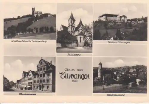 Ellwangen Teilansichten ngl 204.957