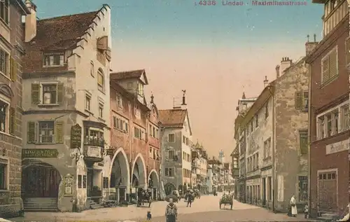 Lindau i.B. Maximilianstraße gl1913 134.824