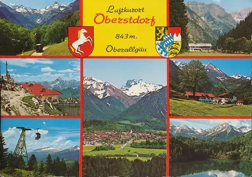 Oberstdorf Panorama und Teilansichten gl19? 135.373
