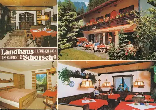Oberstdorf-Tiefenbach Landhaus Schorsch gl1982 135.348