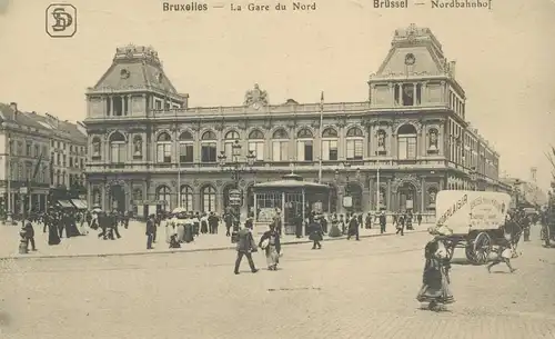 Bruxelles La Gare du Nord feldpgl1915 136.431