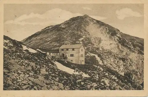 Berghütte: Krottenkopfhütte mit Risskopf ngl 104.402
