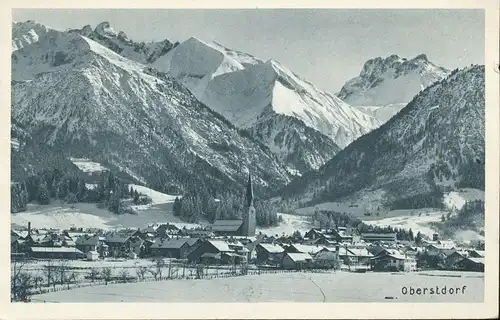Oberstdorf i.A. Winterpanorama ngl 135.484