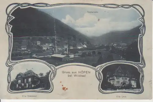 Höfen a.d. Enz Villen und Panorama ngl 206.472