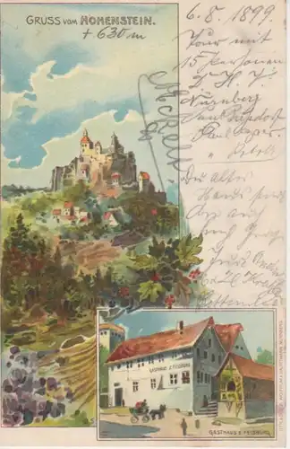 Gruß vom Hohenstein mit Gasthaus zur Felsburg ngl1899 209.462