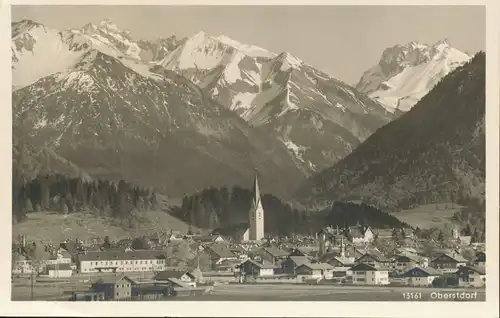 Oberstdorf i.A. Panorama gl1954 135.485