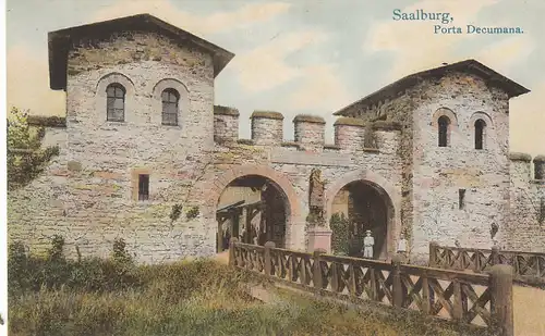 Saalburg nahe Bad Homburg v.d.H. Porta Decumana ngl C5554