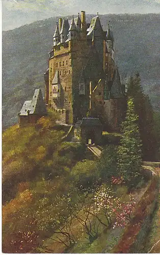 H.HOFFMANN Wierschem Burg Eltz gl1934 C3592