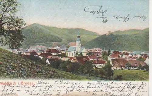 Waldkirch im Breisgau Panorama gl1903 207.061