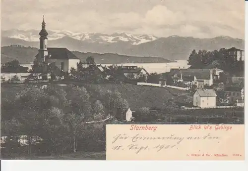 Starnberg - Blick ins Gebirge ngl 208.108