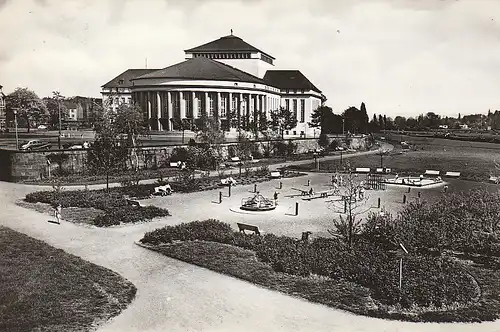 Saarbrücken Stadttheater gl1958 C4363