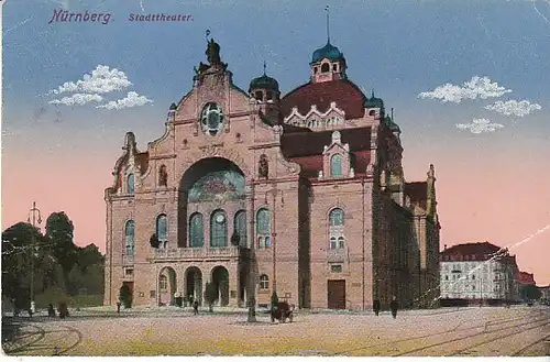 Nürnberg Stadttheater gl1922 C3674