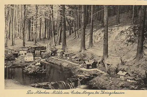 Die Märchenmühle am Guten Morgen bei Ihringshausen ngl C5243