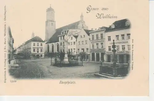 Weilheim/Obb. Hauptplatz ngl 208.066