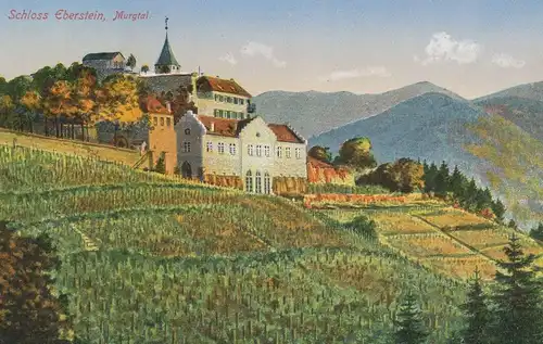 Schloss Eberstein bei Gernsbach im Murgtal ngl 135.946