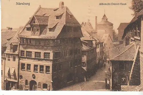 Nürnberg Albrecht Dürer-Haus gl1918 C3636