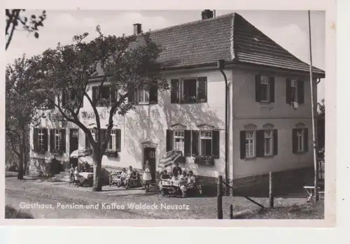 Neusatz Gasthaus Pension Kaffee Waldeck gl1950 206.357