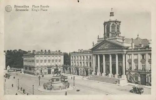 Bruxelles Place Royale gl1954 136.511