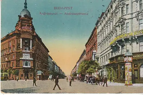 Budapest Andrassystrasse gl1926 C3755