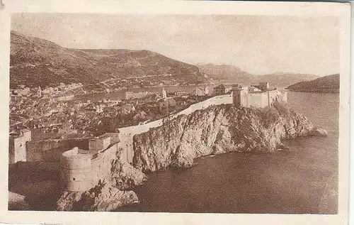 Dubrovnik Küsten-Panorama gl1927 C5276