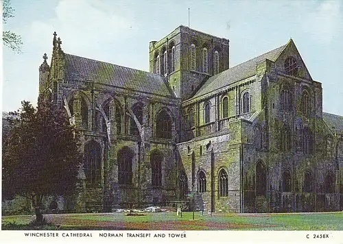 Winchester Cathedral Norman Transept a.Tower ngl C2780