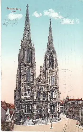 Regensburg Der Dom gl1913 C3638