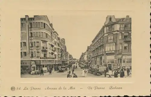 La Panne - Avenue de la Mer ngl 135.523