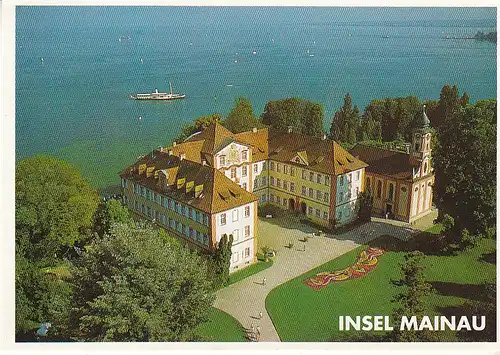 Insel Mainau i.Bodensee Schloß ngl C6021