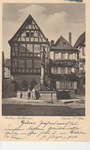 Bretten Marktbrunnen gl1936 206.382