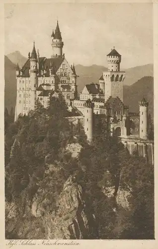 Schloss Neuschwanstein im Allgäu ngl 136.236