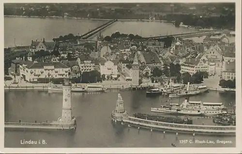 Lindau i.B. Hafen Panorama ngl 134.830