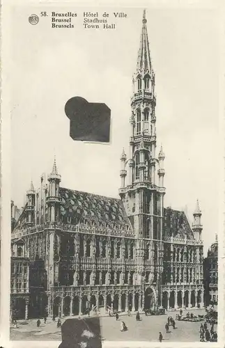 Bruxelles L'Hôtel de Ville ngl 136.531