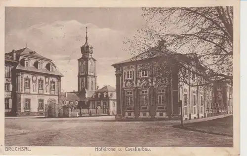 Bruchsal Hofkirche und Cavalierbau feldpgl1916 206.406