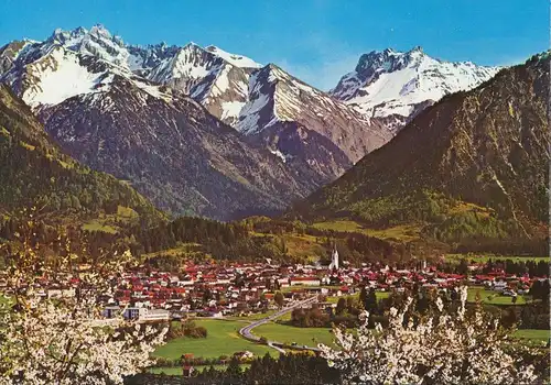 Oberstdorf Panorama im Frühling ngl 135.394