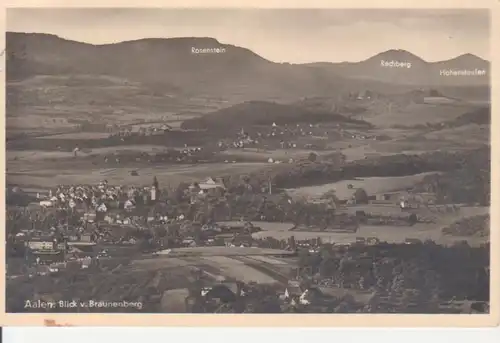 Aalen Panorama Blick vom Braunenberg gl1942 204.933