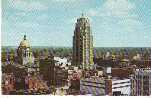 USA Lincoln Tower downtown Fort Wayne Ind. gl1967 C7708