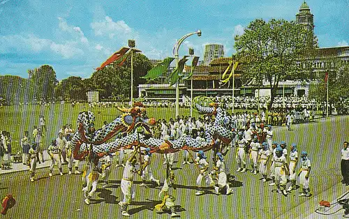 Singapore The Dragon Dance gl1962 C5471