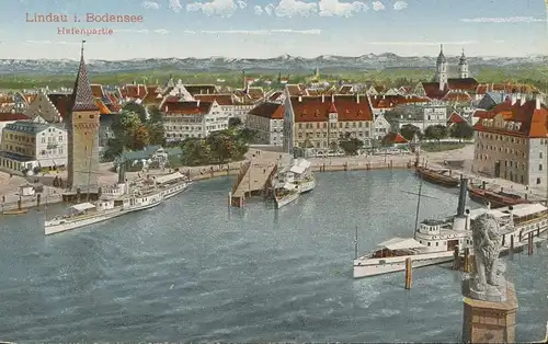 Lindau (Bodensee) Hafenpartie ngl 135.108