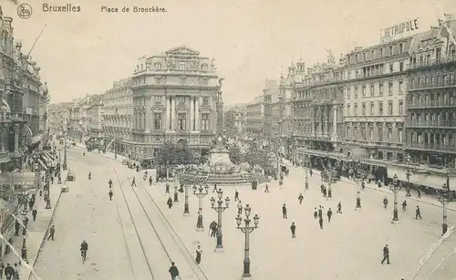 Bruxelles Place de Brouckère gl1913 136.447