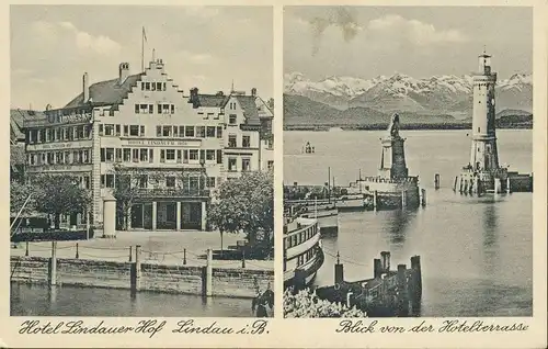 Lindau i.B. Hotel Lindauer Hof Hafen ngl 135.177