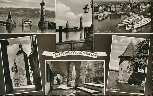 Lindau i.B. Teilansichten gl1960 134.952