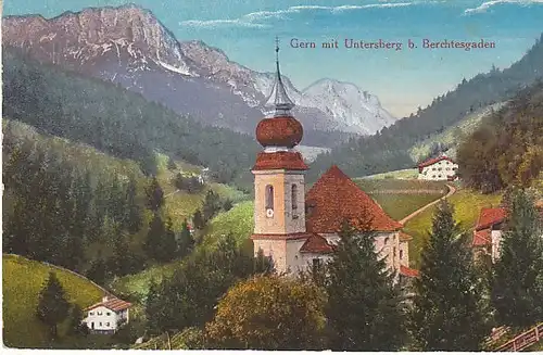 Gern mit Untersberg b.Berchtesgaden gl1921 C3800