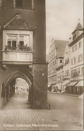 Lindau i.B. Maximilianstraße ngl 134.818