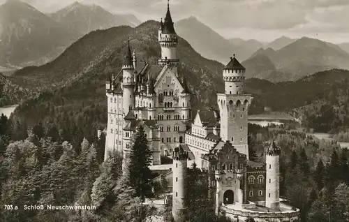 Schloss Neuschwanstein in Schwangau ngl 136.187