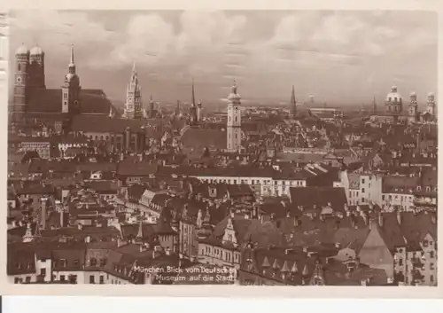 München - Blick vom Deutschen Museum auf die Stadt gl1937 216.206