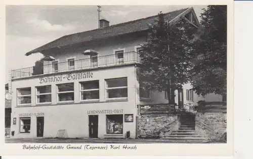 Gmund (Tegernsee) Bahnhof-Gaststätte ngl 208.298